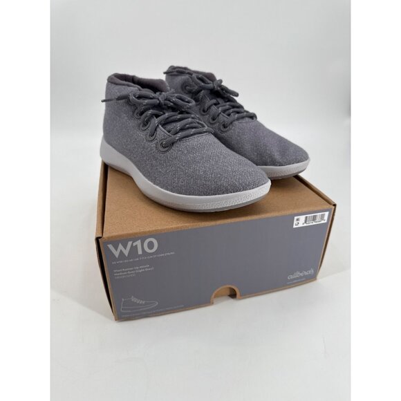Allbirds Wool Runner Up Mizzle Sneakers Medium Grey Womens Size 10 - Picture 2 of 12